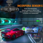 Cámara de coche 4 canales FHD con visión 360°