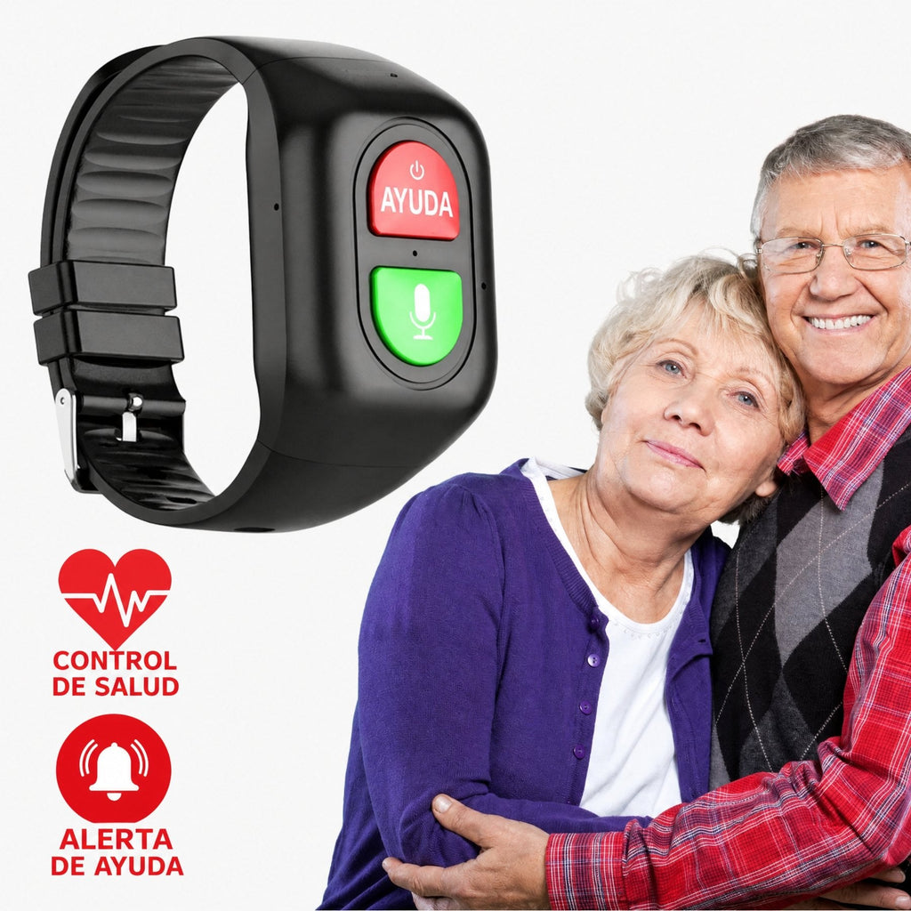 Smartwatch GPS 4G para Mayores – SOS, Salud y Seguridad Siempre Contigo