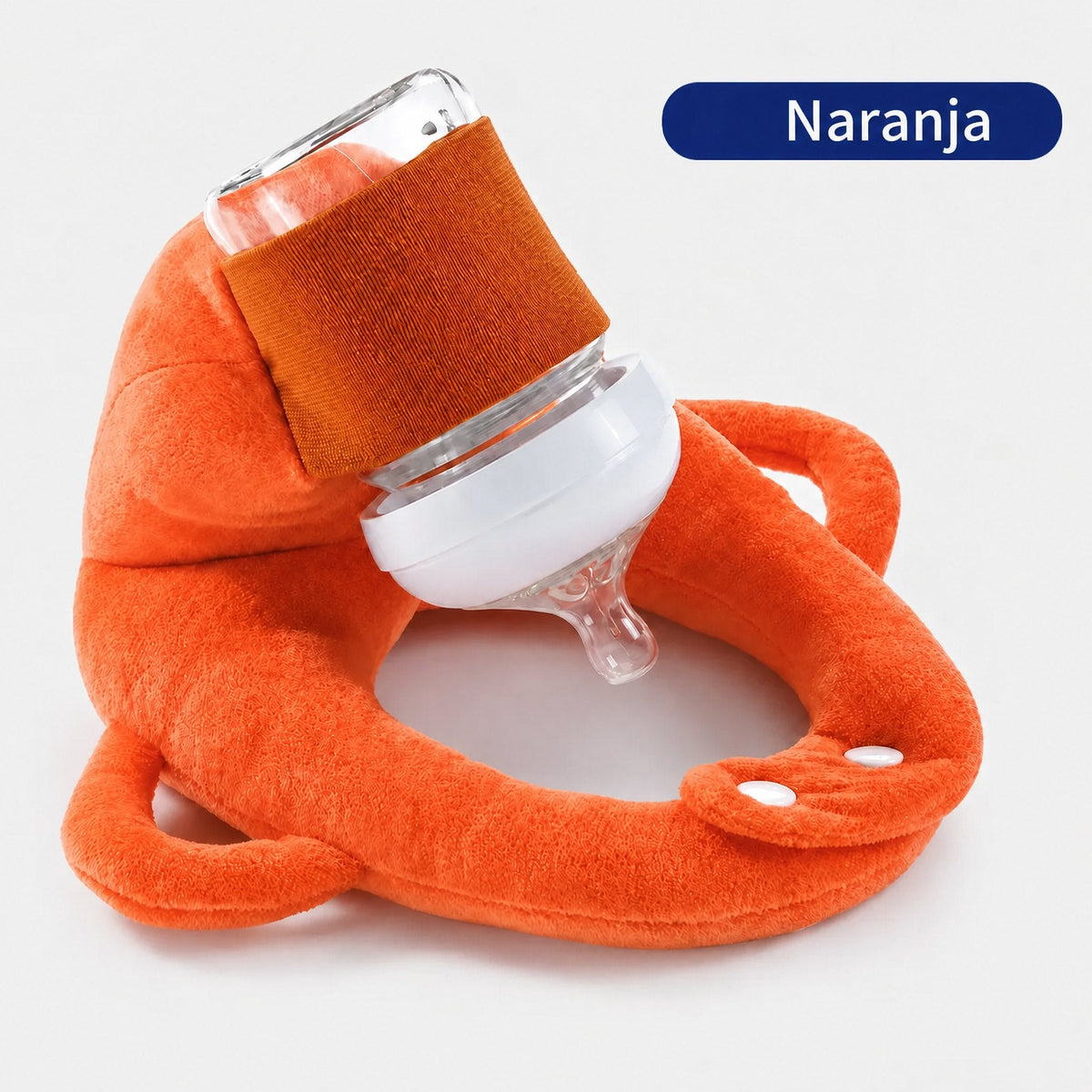 Cojín Porta-Biberón Manos Libres para Recién Nacidos – Soporte Auto-Alimentación