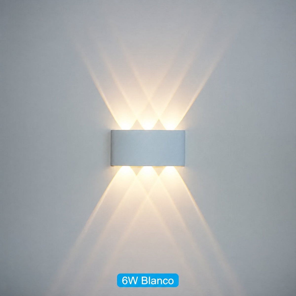 Aplique LED de pared exterior e interior impermeable