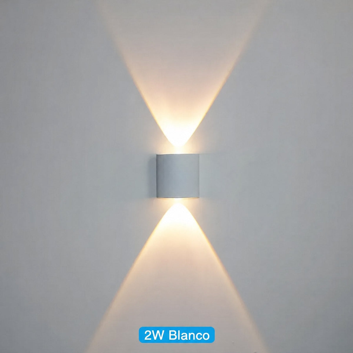 Aplique LED de pared exterior e interior impermeable