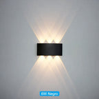 Aplique LED de pared exterior e interior impermeable