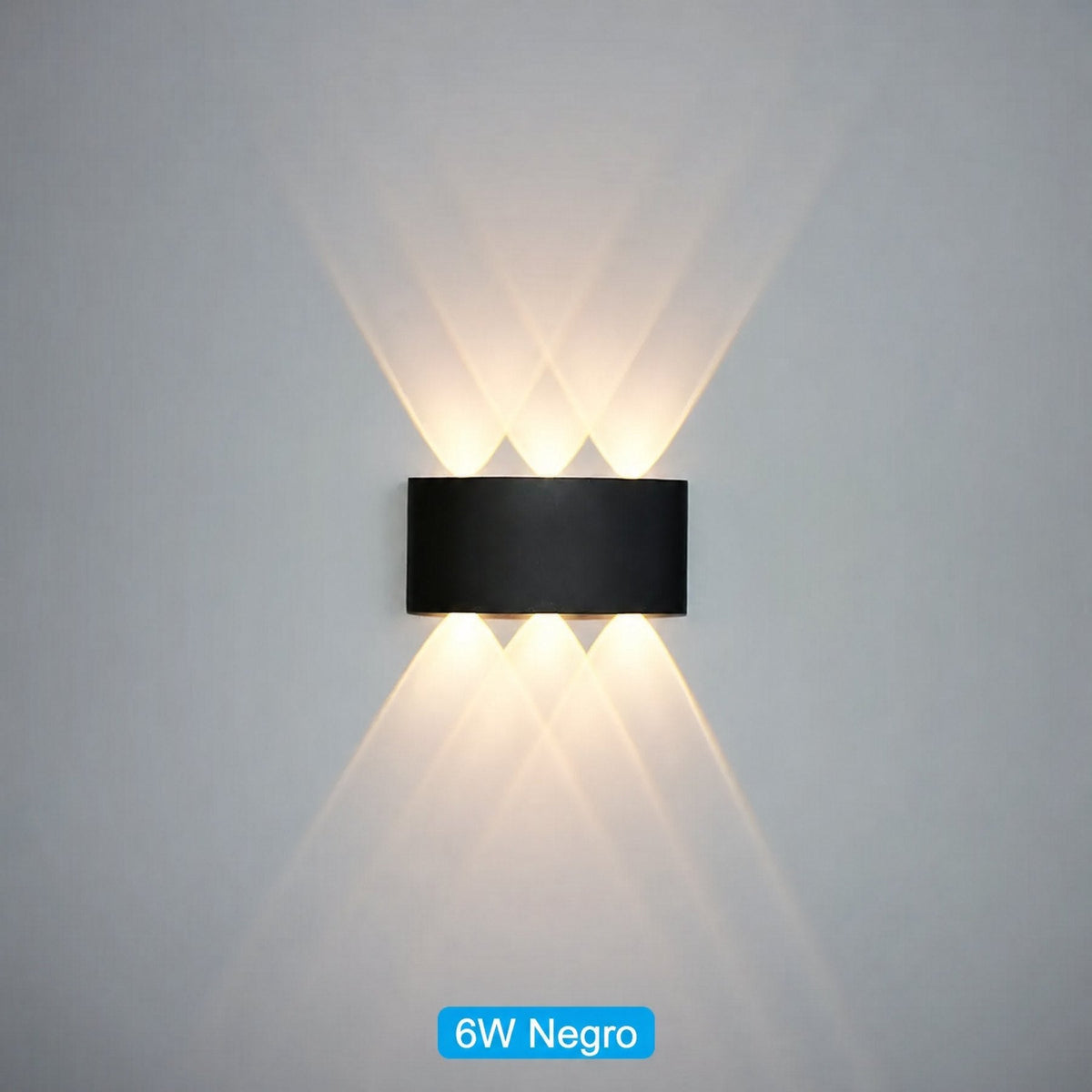 Aplique LED de pared exterior e interior impermeable