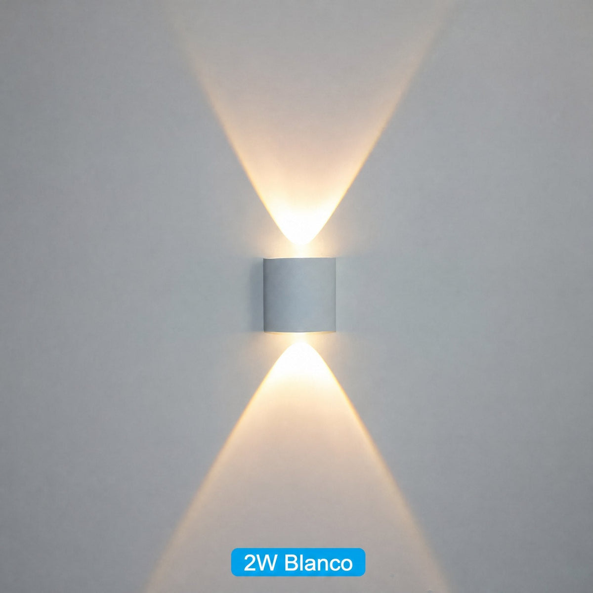 Aplique LED de pared exterior e interior impermeable