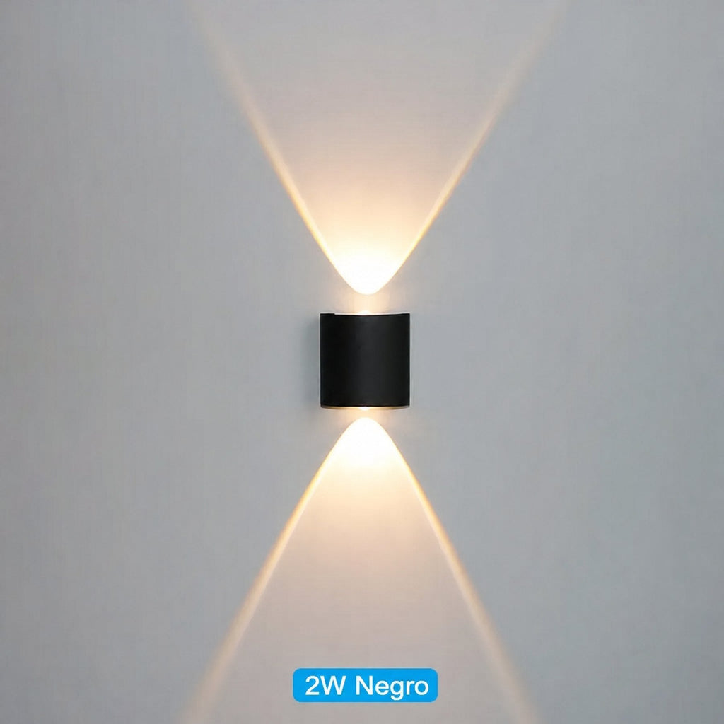 Aplique LED de pared exterior e interior impermeable