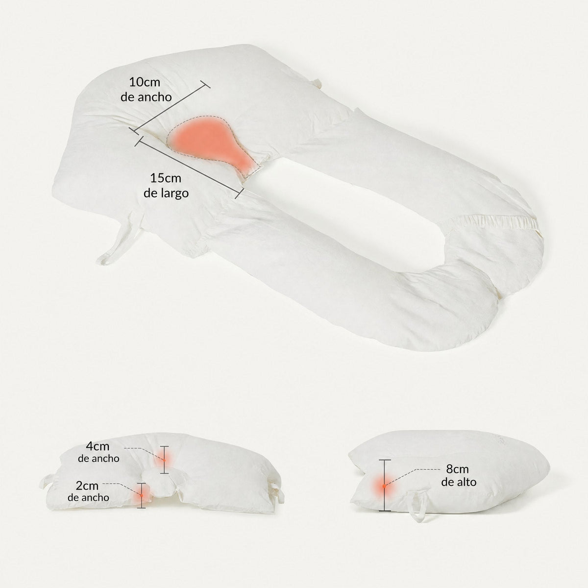 Cojín Ergonómico de Descanso para Bebés