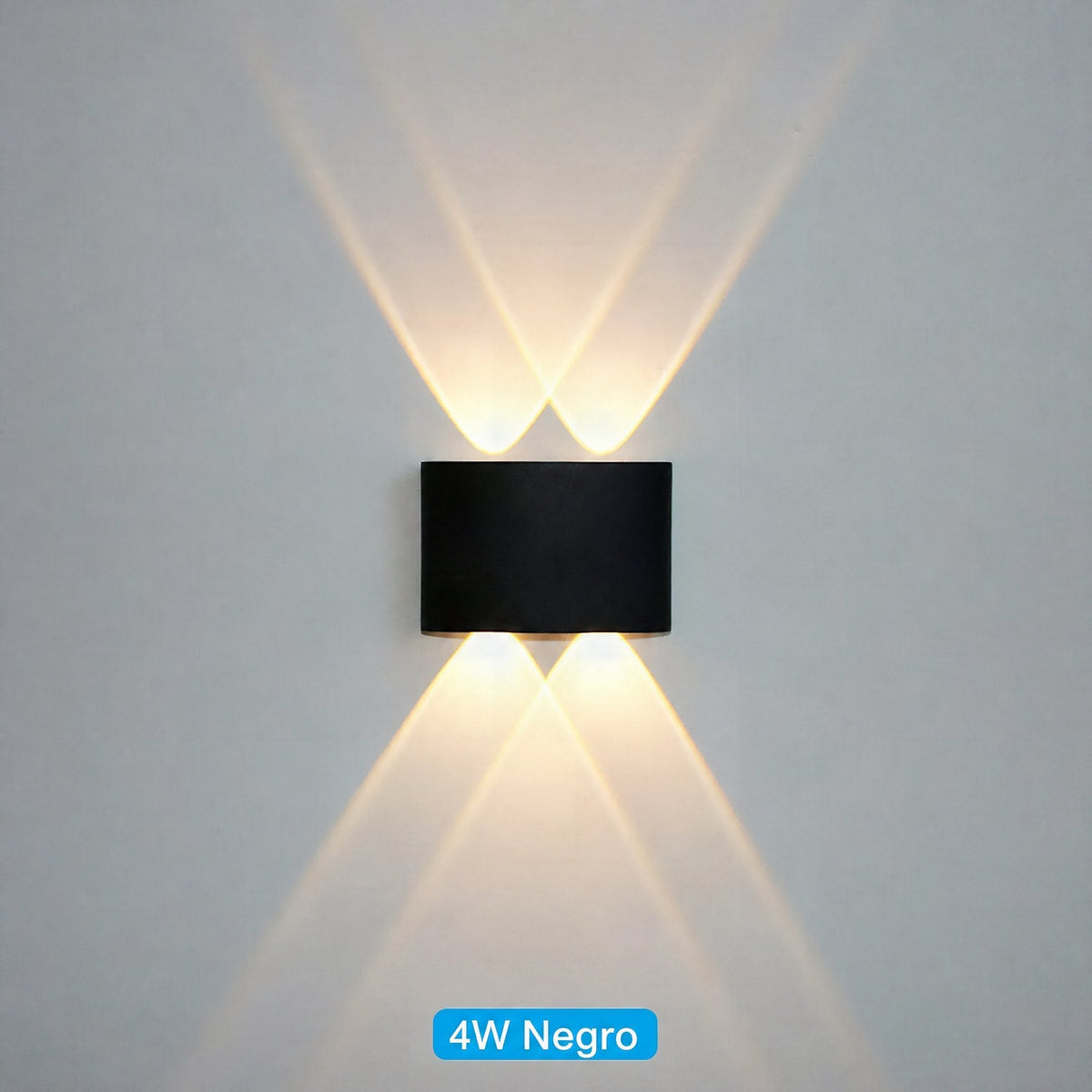 Aplique LED de pared exterior e interior impermeable