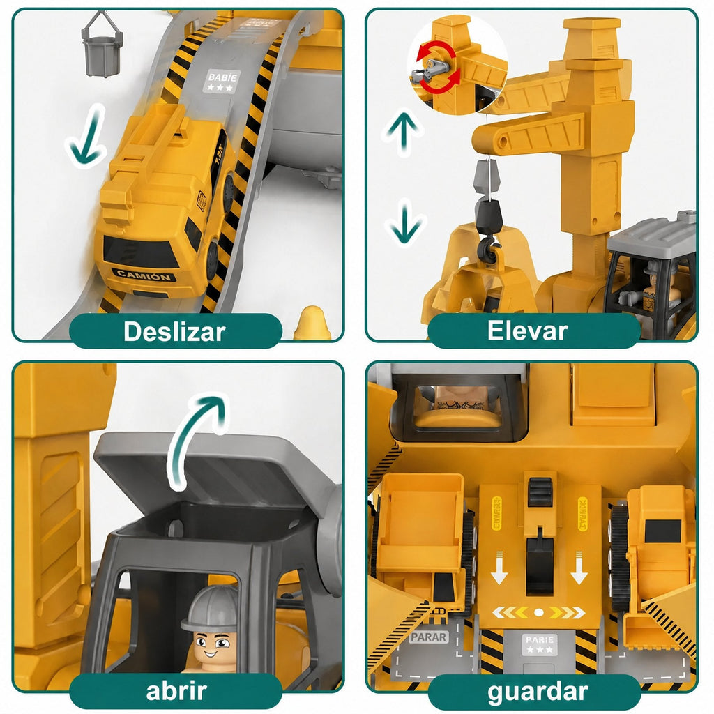 Set de Construcción Ingeniero Junior – Kit Educativo Montessori para Niños – Tipo Meccano