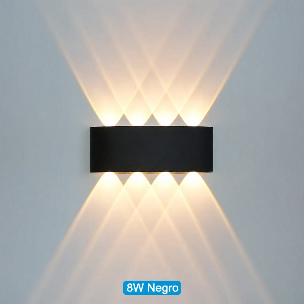 Aplique LED de pared exterior e interior impermeable