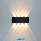 Aplique LED de pared exterior e interior impermeable