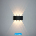 Aplique LED de pared exterior e interior impermeable