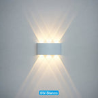 Aplique LED de pared exterior e interior impermeable