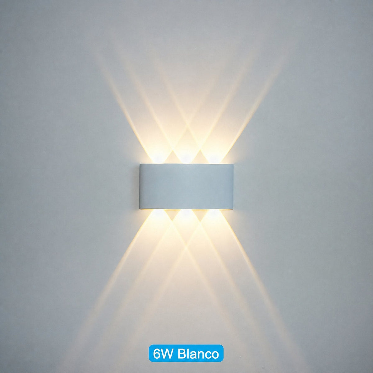 Aplique LED de pared exterior e interior impermeable