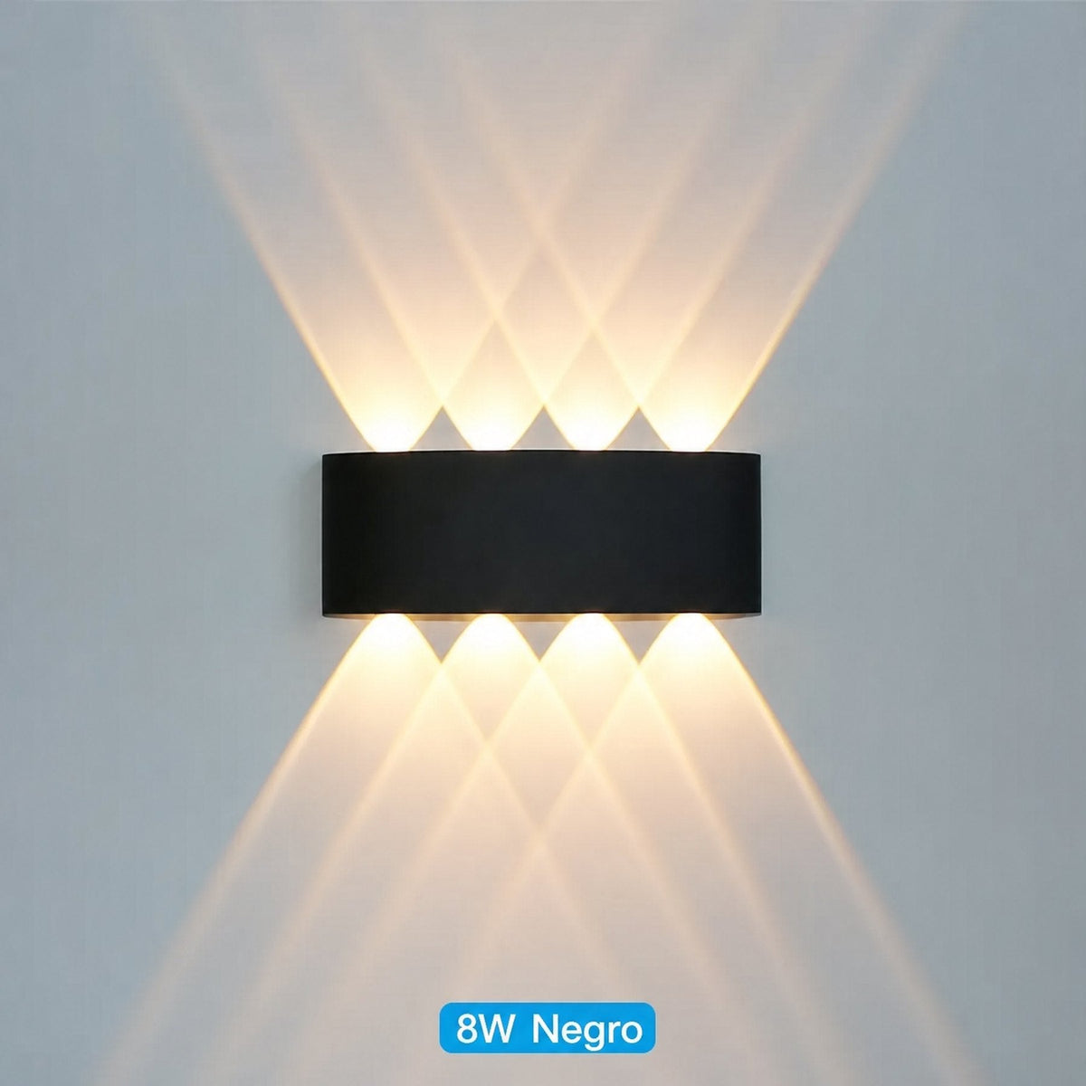 Aplique LED de pared exterior e interior impermeable