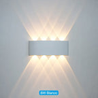 Aplique LED de pared exterior e interior impermeable