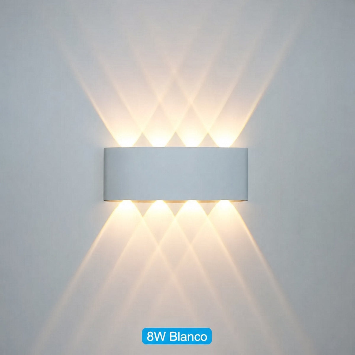 Aplique LED de pared exterior e interior impermeable
