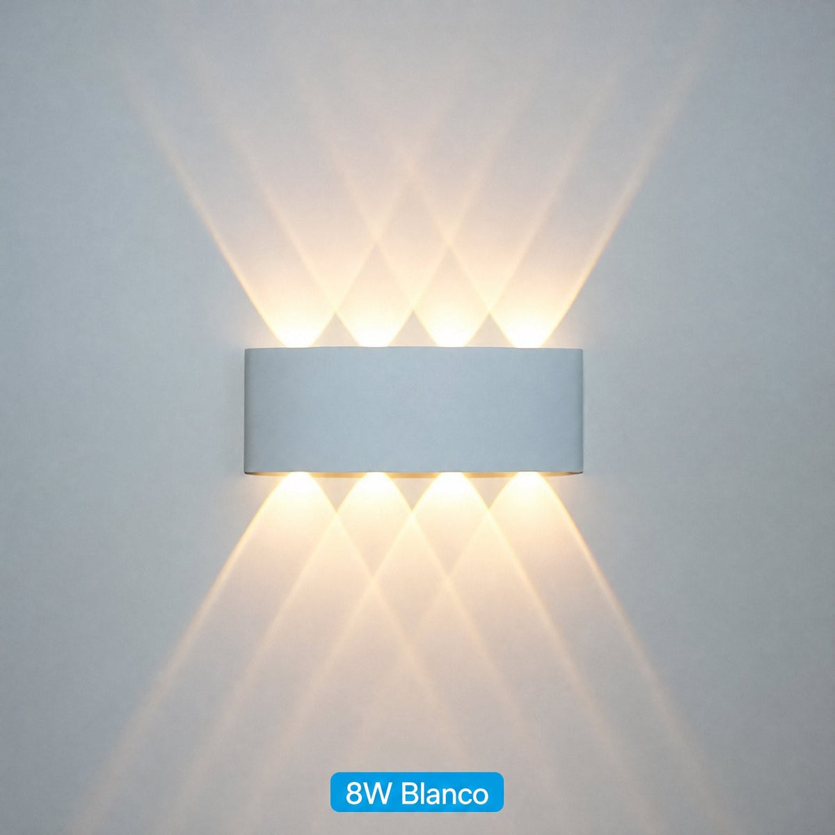 Aplique LED de pared exterior e interior impermeable