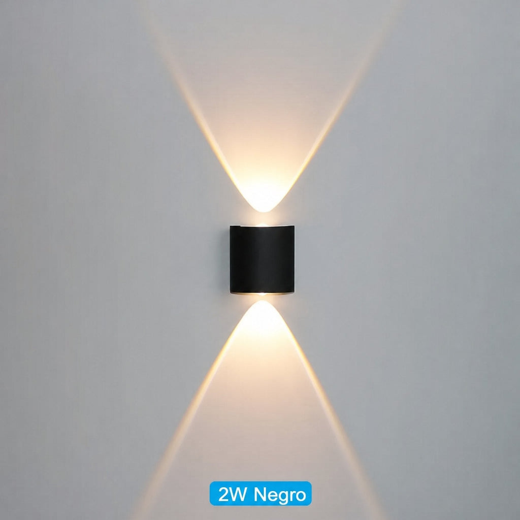 Aplique LED de pared exterior e interior impermeable