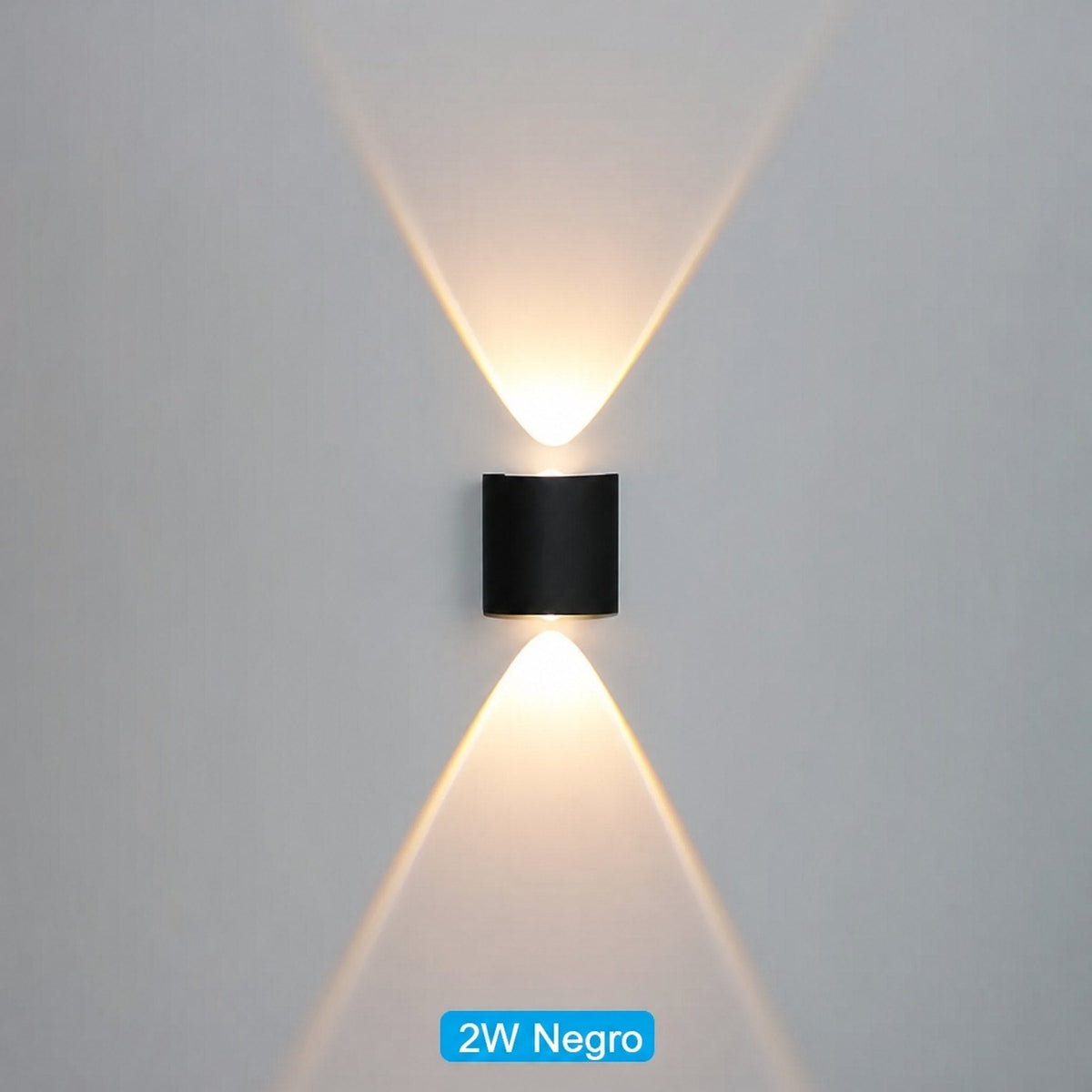 Aplique LED de pared exterior e interior impermeable