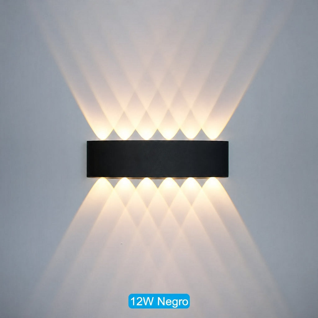 Aplique LED de pared exterior e interior impermeable
