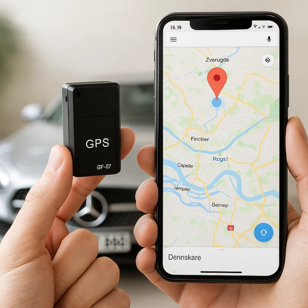 Mini localizador GPS con sonido, imán y seguimiento en tiempo real