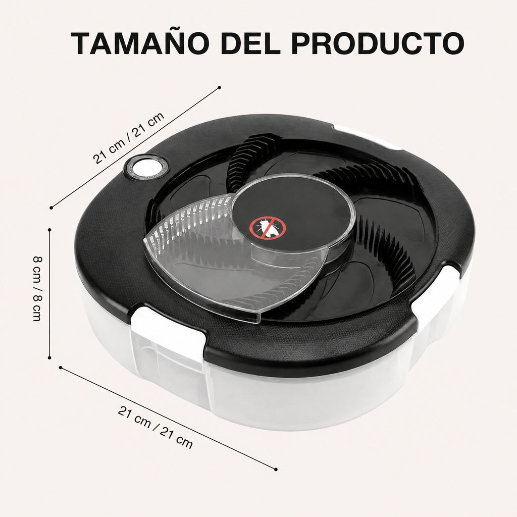 Trampa eléctrica para moscas