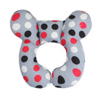 Almohada de apoyo para cabeza y cuello en forma de U para bebés, ideal para viajes.