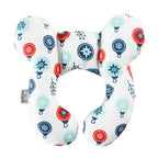 Almohada de apoyo para cabeza y cuello en forma de U para bebés, ideal para viajes.