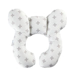 Almohada de apoyo para cabeza y cuello en forma de U para bebés, ideal para viajes.
