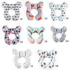 Almohada de apoyo para cabeza y cuello en forma de U para bebés, ideal para viajes.