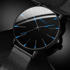 Herren Ultra-dünne Anzugsuhr – Estilo elegante, minimalista y zeitloser