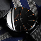 Herren Ultra-dünne Anzugsuhr – Estilo elegante, minimalista y zeitloser