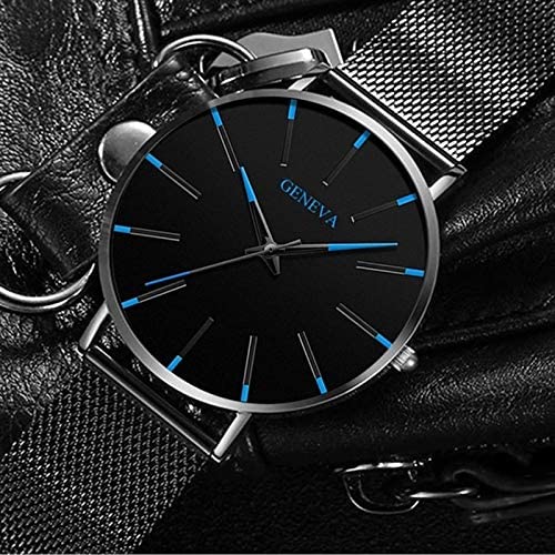 Herren Ultra-dünne Anzugsuhr – Estilo elegante, minimalista y zeitloser