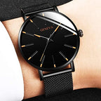 Herren Ultra-dünne Anzugsuhr – Estilo elegante, minimalista y zeitloser