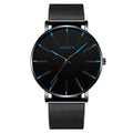 Herren Ultra-dünne Anzugsuhr – Estilo elegante, minimalista y zeitloser