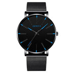 Herren Ultra-dünne Anzugsuhr – Estilo elegante, minimalista y zeitloser