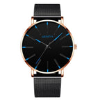 Herren Ultra-dünne Anzugsuhr – Estilo elegante, minimalista y zeitloser