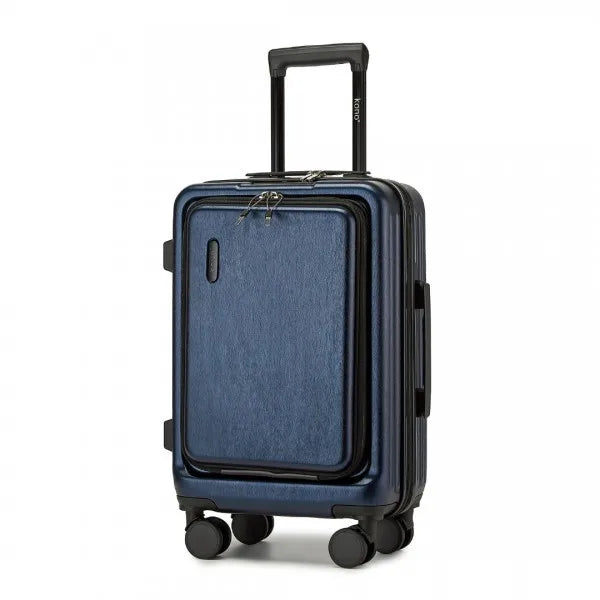Maleta de viaje rígida unisex con ruedas giratorias