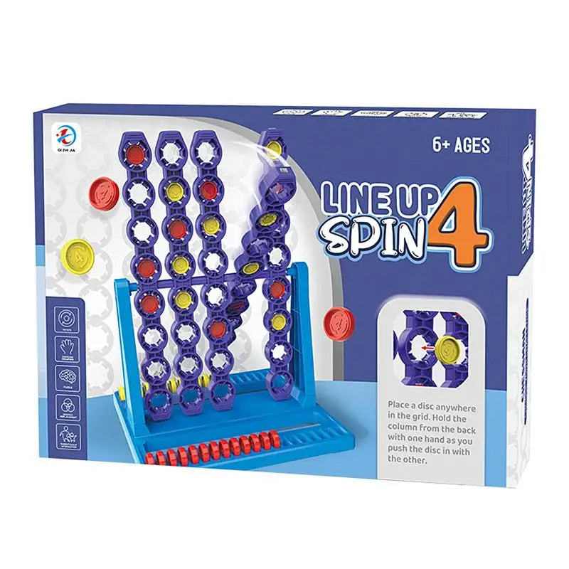 Juego de mesa de estrategia giratorio unisex para niños y adultos