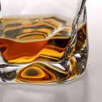 Vaso de whisky japonés Edo Kiriko Crumple Body