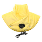 Almohadilla eléctrica calefactora para cuello y hombros con vibración