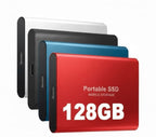 Disco duro externo SSD portátil de 128 GB, compacto, rápido y de la mejor calidad.