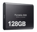 Disco duro SSD portátil de 128 GB, almacenamiento externo compacto, rápido y de la mejor calidad.