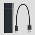 Unidad de almacenamiento externa SSD portátil