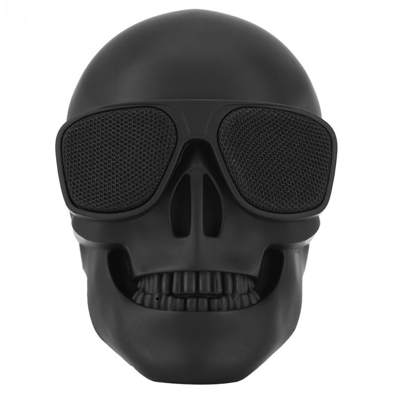 Altavoz Bluetooth con diseño de calavera