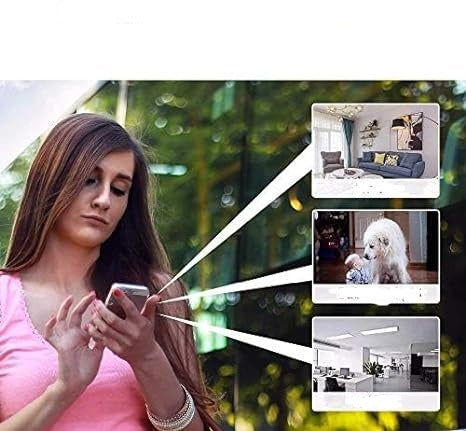 Mini cámara de vigilancia WiFi Draadloze 1080P Full HD Binnen Buiten Bewegingsdetectie