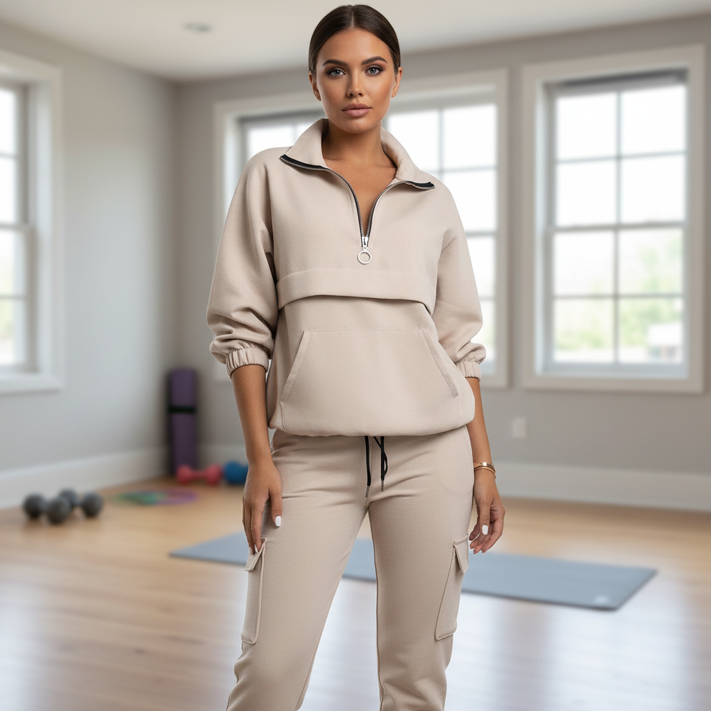 Conjunto de chándal informal para mujer