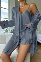Conjunto de pijama cómodo y acogedor para mujer, ideal para días de relax