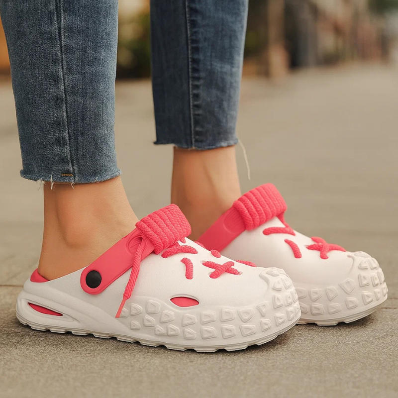 Zuecos Echo con cordones para mujer - Comodidad y estilo personalizables
