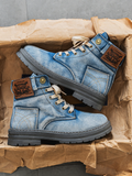 Botas altas de trabajo para mujer con suela antideslizante